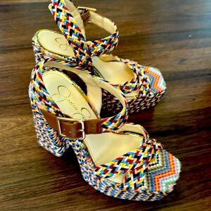 Jessica Simpson Platform Sandals Size 6 - New WO Tags